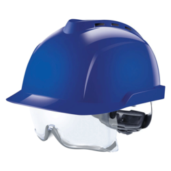 CASQUE VGARD V930 BLEU NON VENTILE/ SURLUNETTE REF.GVD5A