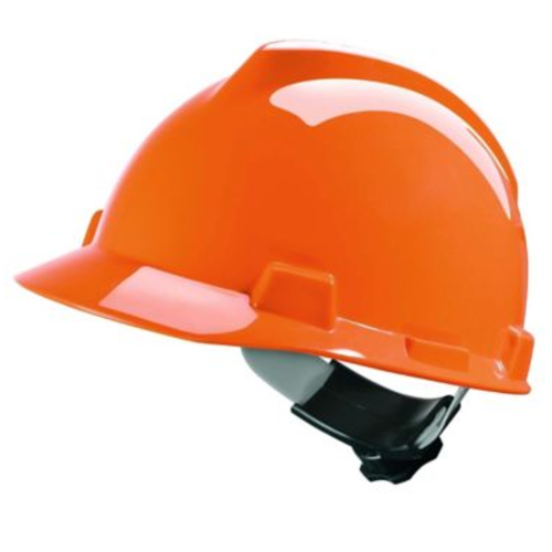 CASQUE DE PROTECTION VGARD PHED ORANGE / 3ANS +MOLETTE REF GV162