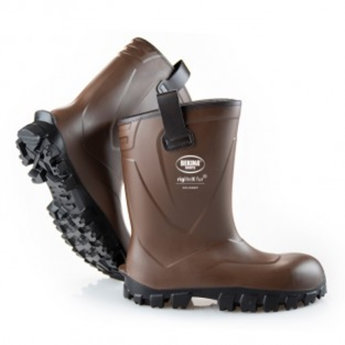 DEMI BOTTE RIGLITE X SECU EN NEOTANE MARRON S5 SRC REF.00A2625