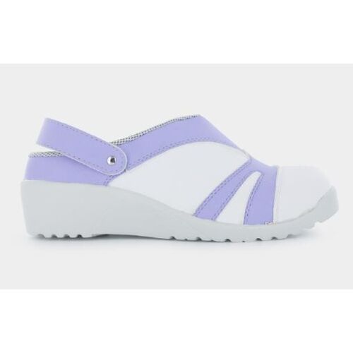 SABOT SECURITE FIONA MICRFIBRE BLANC/PARME