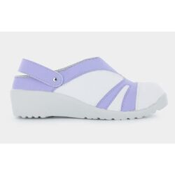 SABOT SECURITE FIONA MICRFIBRE BLANC/PARME