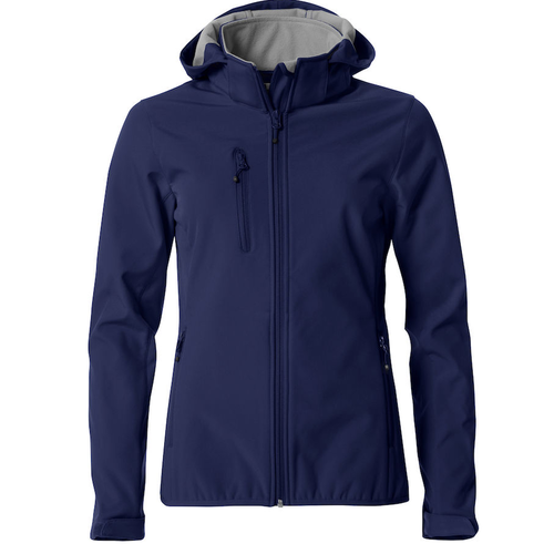 VESTE BASIC HOODY SOFTSHELL FEMME A CAPUCHE 280G REF 0200917