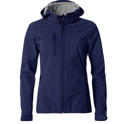 VESTE BASIC HOODY SOFTSHELL FEMME A CAPUCHE 280G REF 0200917