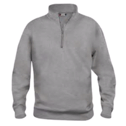 SWEAT BASIC COL ZIPPE  PC 65/35 280GR REF 021033