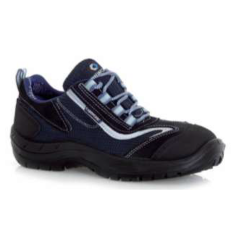 CHAUSS.SECU. ARIA HOM BASSE BLEU/NOIR EMBOUT COMP.S1P