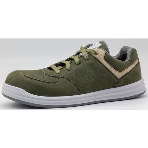 CHAUSS.SECU.BASSE BRIANA VERT EN MICROFIBRE S3 SRC