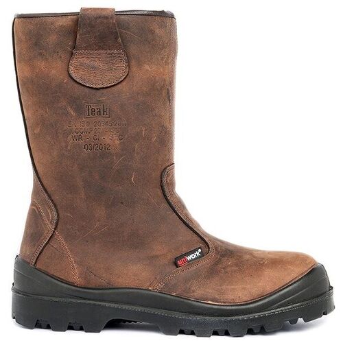 BOTTE SECU. UNIMAX FOURREE CUIR VIEILLI EN345 S3 WR CI