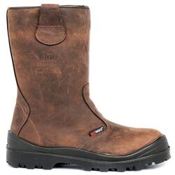 BOTTE SECU. UNIMAX FOURREE CUIR VIEILLI EN345 S3 WR CI