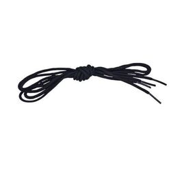 LACET NOIR  ROND 120 CM  LA PAIRE