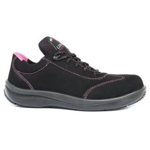 CHAUSS.SECU. LOLITA  FEMME BASSE NOIR/ROSE S3 SRA