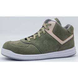 CHAUSS.SECU.HAUTE NORAH VERT EN MICROFIBRE S3 SRC