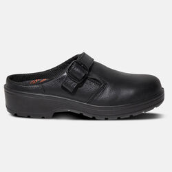 SABOT SECU FEM.DAISIE MICROFIBRES BRIDE AMO. NOIR R&eacute;f.8764