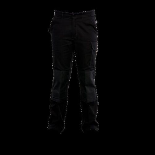 PANTALON TYPHON 2 MULTIPOCHES CP NOIR POCHE GENOU DAVID R&eacute;f.01TYCNPG