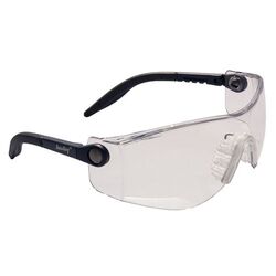 LUNETTE ATLAS INCOLORE ANTI-RAYURE/ANTI BUEE BRANCHES REGLABLES R&eacute;f.250-56-0020