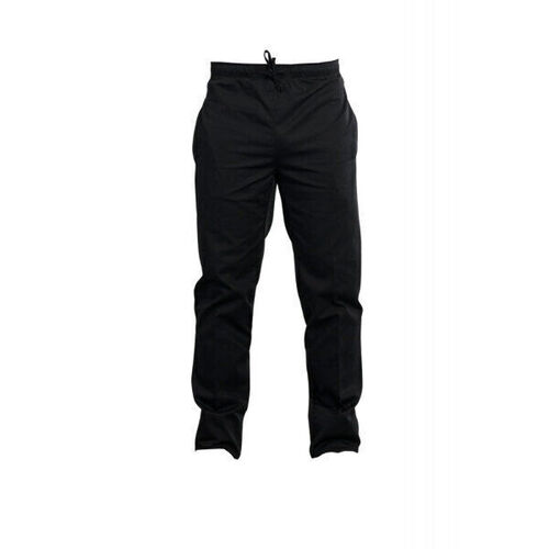 PANTALON CORDON NOIR TAILLE ELAST/ BAS PRESS PC 245G PADY REF.01BN