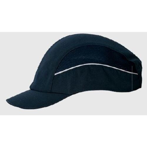 CASQUETTE ANTI CHOCS AIR TECH VISIERE COURTE PC MARINE .r&eacute;f.PS59