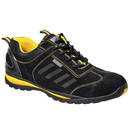 CHAUSSURE  DE SECU TYPE BASKET NOIR/JAUNE S1P FW34