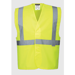 GILET HV EN471 CL2  JAUNE  FLUO REF C472