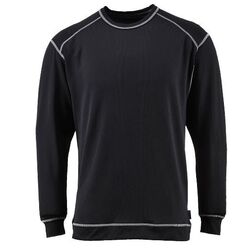 T-SHIRT THERMIQUE RESPIRANT ANTIBACTERIEN NOIR REF.B153
