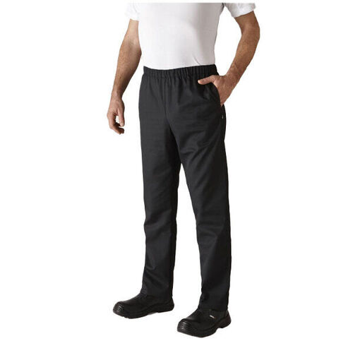 PANTALON DE CUISINE UMINI NOIR PC REF.UMINI