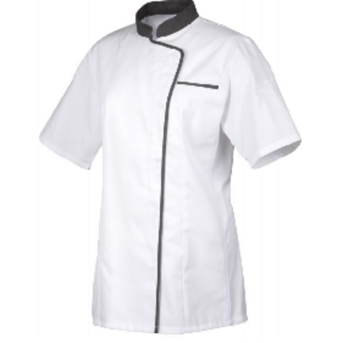 VESTE FEMME EXPRESSION MANCHES COURTES PC BLANC/GRIS