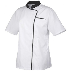 VESTE FEMME EXPRESSION MANCHES COURTES PC BLANC/NOIR