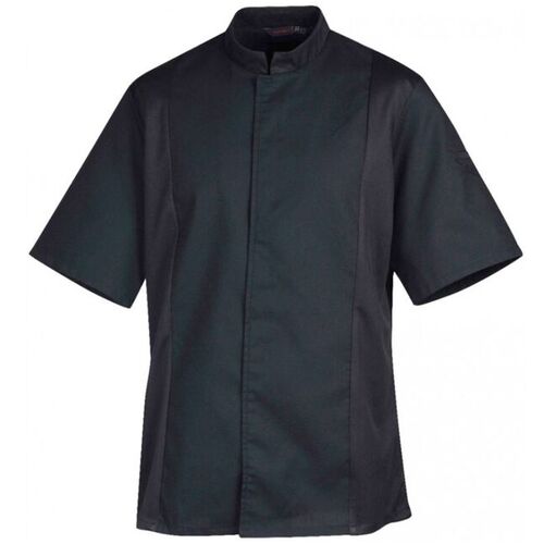 VESTE CUISINE SIAKA NID D'ABEILLE MC PC NOIRE