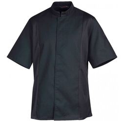 VESTE CUISINE SIAKA NID D'ABEILLE MC PC NOIRE