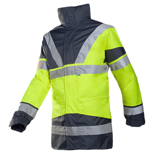 PARKA SKOLLFIELD 4EN1 IMPER RESPIRANT HV JAUNE/MARINE FLUO