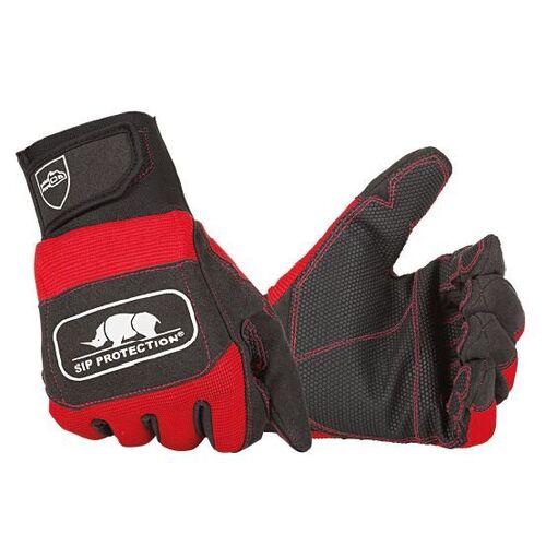 GANT ANTI-COUPURE ROUGE/NOIR CLASSE 1 REF.2XD3