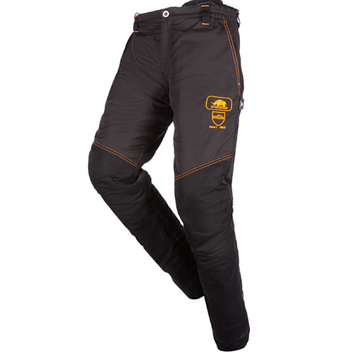 PANTALON ANTI-COUPURE GRIS/NOIR CLASSE 1 TYPE A REF.1RP1