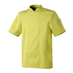 VESTE CUISINE NERO PC MC PISTACHE