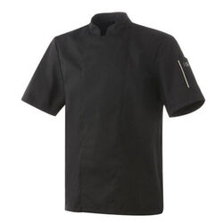 VESTE CUISINE NERO PC MC NOIRE