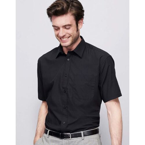 CHEMISE BRISTOL  HOMME POPELINE MC  REF 16050