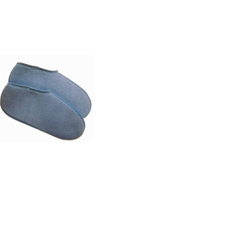 CHAUSSON BOTTE HTE QUALITE COTON BLEU LA PAIRE R&eacute;f.8 157
