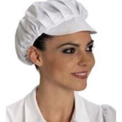 CASQUETTE A VISIERE GAVROCHE BLANC R&eacute;f.PF40V