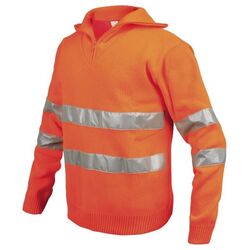 PULL CAMIONNEUR HV ORANGE EN20471 REF HVPLL300 J7000