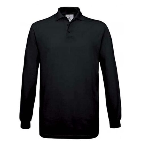 POLO B&C SAFRAN COULEUR ML 100% COTON 180g