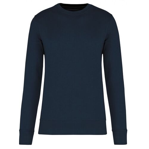SWEAT COL ROND HOMME 85%COTON BIO 15% POLYESTER RECYCLE REF.K4025