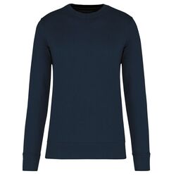 SWEAT COL ROND HOMME 85%COTON BIO 15% POLYESTER RECYCLE REF.K4025