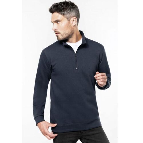 SWEAT SHIRT COL ZIPPE  280G CP 80/20  K478