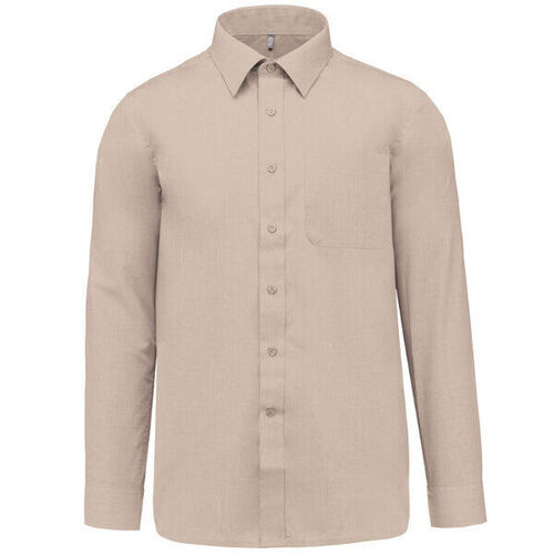 CHEMISE KARIBAN HOMME JOFFREY ML PC 65/35 R&eacute;f.K545