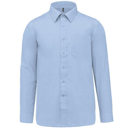 CHEMISE KARIBAN HOMME JOFFREY ML PC 65/35 R&eacute;f.K545