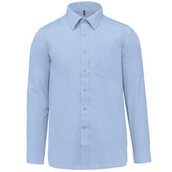 CHEMISE KARIBAN HOMME JOFFREY ML PC 65/35 R&eacute;f.K545