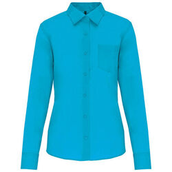 CHEMISE KARIBAN FEMME JESSICA ML PC 65/35 R&eacute;f.K549