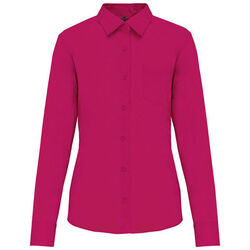 CHEMISE KARIBAN FEMME JESSICA ML PC 65/35 R&eacute;f.K549