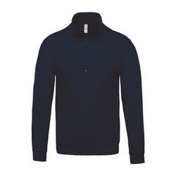 SWEAT SHIRT COL ZIPPE  280G CP 80/20  K478