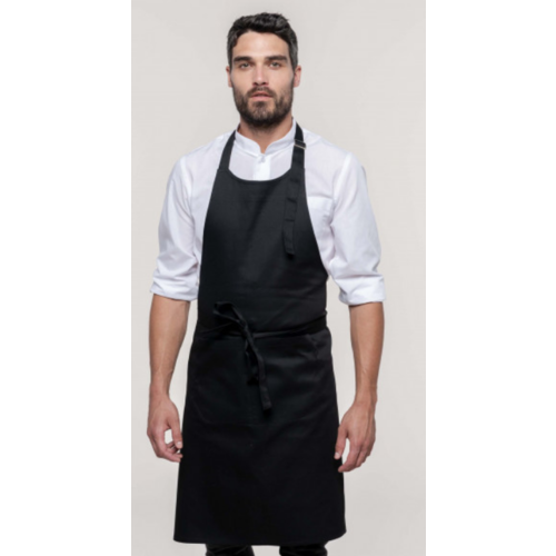 TABLIER A BAVETTE POLYCOTON REF.K8010