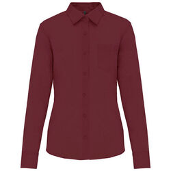 CHEMISE KARIBAN FEMME JESSICA ML PC 65/35 R&eacute;f.K549