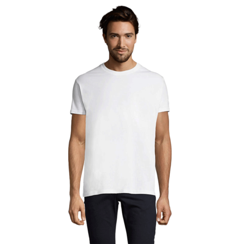 T SHIRT 190 COTON BLANC LOGO CG 17  NOIR